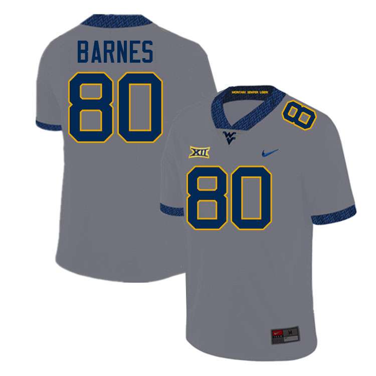 Grayson Barnes WVU Jersey,West Virginia Mountaineers #80 Grayson Barnes Jersey Youth College-Grey